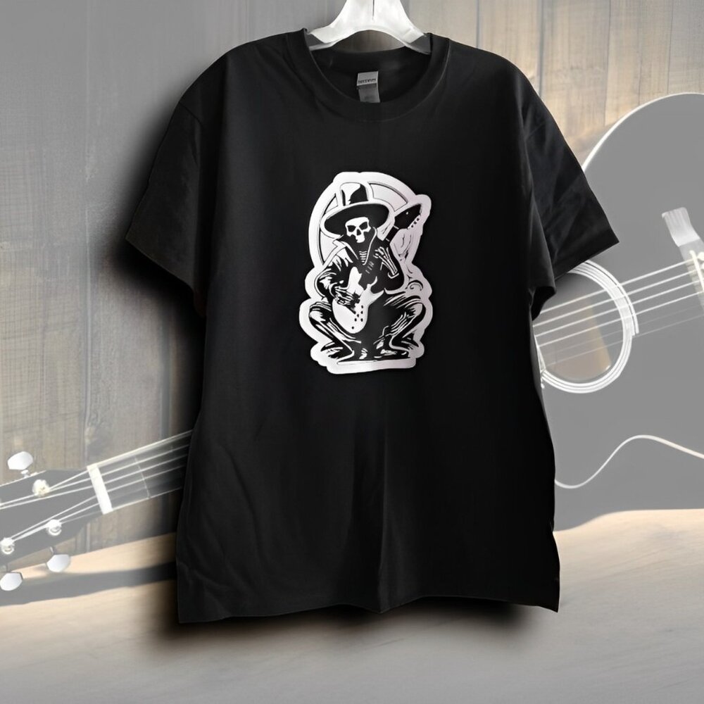 TSHIRT FOR MEN lover guitar , reaper , skull